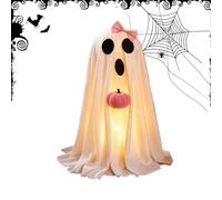 Generico Light Up Ghost Decorations - Halloween Lighted Table Centerpiece
