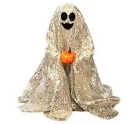 Generico Light Up Ghost Decorations - Sequin Halloween Ghost Décor