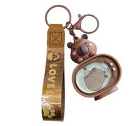 Generico Light Up Keychains - Capybara Ornament - TV Shape Portable Fashion Ornament for Backpack Purse Car Keys Travel School Supplies Tote