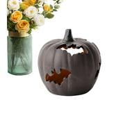 Generico Light Up Pumpkins - Resin Table Lamp Decor | Fall Centerpiece