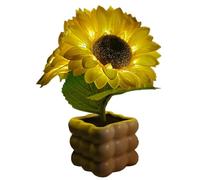 Generico Light Up Sunflower | Convenient To Use Dimmable Flower LED Lantern,Rechargeable Table Lamp | Distinctive Design For Home Kitchen Bedroom Nightstand Apartment Balcony Restaurant