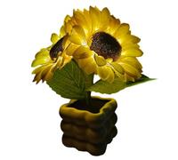 Generico Light Up Sunflower | Convenient To Use Dimmable Flower LED Lantern,Rechargeable Table Lamp | Distinctive Design For Home Kitchen Bedroom Nightstand Apartment Balcony Restaurant