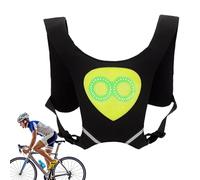 Generico Light Up Vest, LED Rechargeable Gear, Adjustable Safety Harness, Waterproof Reflective Design, Luminous Accessory for Running, Cycling, Jogging, Hiking, Outdoor Night Visibility