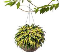 Generico Lighted Artificial Ferns, Outdoor Artificial Greenery No Watering | Glowing Ferns Decor for Home Apartment Indoor Living Room Outdoor Porch Patio Garden Yard Balcony