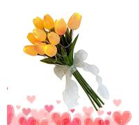 Generico Lighted Artificial Flowers for Vase, 10 Pieces Table Decor with LED Lights, Flower Bedside Lamp for Home Wedding Restaurant Hotel Living Room Bedroom Entryway Mantel Dining Table Office