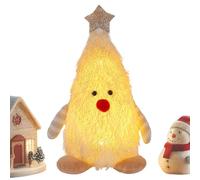 Genérico Lighted Christmas Doll - Christmas Light Up Standing Dolls | Soft Chrîstmas Doll Light Up Figurines Tabletop Ornaments | Lights Figure Ornaments Table Centerpiece for Home Fireplace