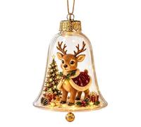 Generico Lighted Christmas Ornaments Seasonal Indoor Decoration | LED Festive Ornament Pendants for Decorators Renters Home Office Apartment Living Room Study Bedroom Classroom