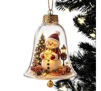 Generico Lighted Christmas Ornaments Seasonal Indoor Decoration | LED Festive Ornament Pendants for Decorators Renters Home Office Apartment Living Room Study Bedroom Classroom