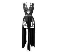Generico Lingerie Donna Felpa Donna Donna Sexy Lingerie Hard Pelle Biancheria Sexy Donna Lingerie Woman Biancheria Hot Vestaglia Pizzo Perizoma Aperto Sexy Hot Donna Rosso Pizzo Gonna Donna