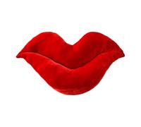 Generico Lip Shape Throw Pillow - Stuffed Decoration Scene Prop, 3D Lip Velvet Throw Pillow For Couch Sofa Bed Bedroom Patio Playroom Valentine's Day Housewarming Birthday