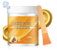 Generico Liquid Leaf Gold Paint | Water-Based Quick-Dry 24K Shiny