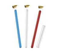 Generico Liquid Pigment Writing Device Set | ABS & Metal, 6.7in X 0.8in, 3 Tip Sizes | Easter Egg Decorating Tool, Painting Pens | Precision Metal Tip Applicator