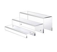 Generico Liquor Bottles Shelves, Acrylic Liquor Display Stand, 14.57x11.22x5.51 inches Wine Bottle Rack Holder, Modern Bar Organizer for Livingroom, Dining Room & Kitchen