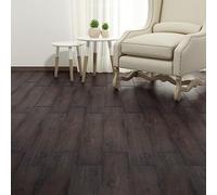 Generico Listoni Pavimenti Autoadesivi in PVC 2,51 m² 2mm Marrone Scuro,Marrone,9.08kg,342879