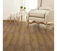 Generico Listoni Pavimenti Autoadesivi in PVC 2,51 m² 2mm Noce Marrone,Marrone,9.18kg,342872