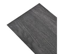 Generico Listoni Pavimenti Non Autoadesivi PVC 5,26 m² 2 mm Nero Bianco,Articoli di ferramenta,Materiali da Costruzione,Pavimenti e tappeti-245167