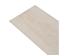 Generico Listoni Pavimento Autoadesivi in PVC 5,02 m² 2 mm Rovere Bianco,Articoli di ferramenta,Materiali da Costruzione,Pavimenti e tappeti-245172