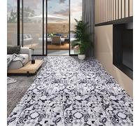 Generico Listoni Pavimento in PVC 5,02 m² 2 mm Autodesivi Motivo Grigio,Articoli di ferramenta,Materiali da Costruzione,Pavimenti e tappeti-146561