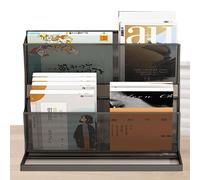 Generico Literature Display Rack - Brochure Holder, Multi-Purpose Catalog Stand, Long-lasting Durability | Durable Newspaper And Flyer Organizer For Classroom, Library, Office, Exhibition Use