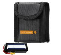 Generico Lithium Battery Safe Bag, Flame Retardant Lithium Safety Protector, High Temperature Fireproof Battery Guard for Drone Accessories, 3.43x2.76x1.65 Inches