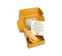 Generico Little Bear in Box, Handmade Mini Plush Bear in Box with Inspirational Card, Thoughtful Gift for Sympathy, Valentine's Day, Father's Day, Mother's Day and Christmas. (1PCS-C)