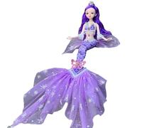 Genérico Little Mermaid Toys - Principessa di bambola alla moda classica ispirata al film Small Mermaid Doll, cellulare compleanno e giorno dei bambini