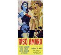 Generico Locandina Riso Amaro - Silvana Mangano, Vittorio Gassman, formato 33x70 cm | Stampa cult del cinema neorealista italiano - SACWEBPHOTO