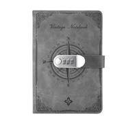 Generico Lock Diary Notebook - PU Leather A5 Journal Book | Planner