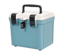 Generico Lockable storageBox with Password Protection Large Capacity Organizer Bin for Use | High Strength Design System, Secure Lock Mechanism Structure Feature, Multi Purpose Organization Function,