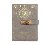 Genérico Locking Diary - 21,2 x 14,7 cm, A5 Note Taking Notebook,Lockable Privacy Notebook For Adults Teenagers Writers Travel Students Birthday Holiday Home Office Apartment Freelancers