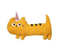 Generico Long Cat Pillow, Soft Animal Plush, Cute Hugging Toy, Cuddly Kitten Design, Stuffed Pillow for Kids, Girls, Boys, Christmas Decorations, Bedroom Decor, Naptime Comfort