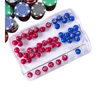 Generico Lottery Ball Machine - 8x5x2cm Lottery Number Puller | Super Lottó Double Color Ball Tool - Portable Lightweight Magic Selector | Easy Operaтion Home Office Game Fun Entertainment