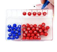 Generico Lottery Ball Machine - Portable Selector for Lottery,Lotteery Number Drawing Toy, Lotttery Number Picker Machine, Lotttery Selector for All Lotteries