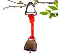 Genérico Loud Bear Bells - 13 cm Bear Bells For Hiking, Anti-Lost Bell | Wildlife Alert Cowbell | Bears Bell For Hikings with Lanyard and Carabiner F0r Hiking Camping Backpacking Outdoor Women Men
