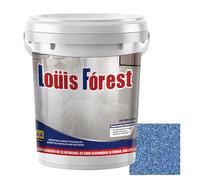 Generico Louis Forest Epoxy Floor Paint, Waterproof Epoxy Colored Sand Floor Paint,High-Gloss Marble Effect,Garage and Concrete, Indoor and Outdoor (Light Blue,4 kg)