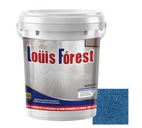 Generico Louis Forest Epoxy Floor Paint, Waterproof Epoxy Colored Sand Floor Paint,High-Gloss Marble Effect,Garage and Concrete, Indoor and Outdoor (Dark Blue,0.5 kg)