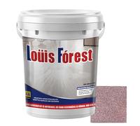 Generico Louis Forest Epoxy Floor Paint, Waterproof Epoxy Colored Sand Floor Paint,High-Gloss Marble Effect,Garage and Concrete, Indoor and Outdoor (Red,0.5 kg)