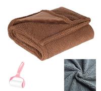 Generico Love Shield Blanket,Waterproof Couples Squirt Blanket,Leakproof Fuzzy Anti Static Warm Flannel Thick Blanket for Bed,Fleece Pet Mattress for Dog