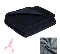 Generico Love Shield Blanket,Waterproof Couples Squirt Blanket,Leakproof Fuzzy Anti Static Warm Flannel Thick Blanket for Bed,Fleece Pet Mattress for Dog