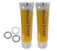 Generico Lubrificante per frantoio - set di 2 grassi 1,69 once, grasso ruotato, formula lubrificante resistente al calore, riduce l'usura e l'attrito per prolungare la durata della vita | G