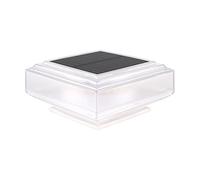 Generico lucci a colonna - Applique da parete impermeabili ad energia solare | Illuminazione a pilastro da giardino per patio, recinzione, palllo, paesaggio esterno, portico del giardino di Natale