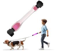 Genérico Luce a LED per bracciale | Braccialetti a LED Slap,Le luci di avvertimento brillano nel braccialetto flash scuro per portare a spasso il cane in bicicletta di notte, 2nd Generation Silicone