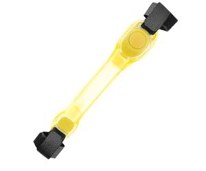 Genérico Luce a LED per bracciale | Braccialetti a LED Slap,Le luci di avvertimento brillano nel braccialetto flash scuro per portare a spasso il cane in bicicletta di notte, 2nd Generation Silicone