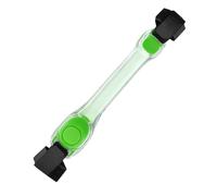 Genérico Luce a LED per bracciale - Braccialetti,Le luci di avvertimento brillano nel braccialetto flash scuro per portare a spasso il cane in bicicletta di notte, 2nd Generation Silicone