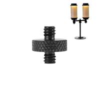 Generico Luce da Campeggio Smontabile | Base Lampada a Candeliere - Montaggio Lampada da Tavolo in Lega Alluminio Portatile per Giardino Pesca Escursionismo Picnic attività All'aperto