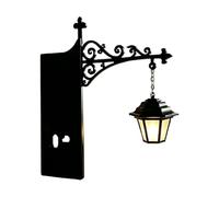 Generico Luce da lettura per libro, bookshelf lantern LED, Stile lampada Vintage, Design portatile wireless sospeso per librerie, tavolini, davanzali, aggiunge un tocco magico