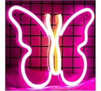 Generico luce decorativa Insegna al neon a LED con luce notturna, lampada a farfalla per la decorazione della casa, del matrimonio(Neon-7)
