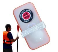 Generico Luce del giubbotto di salvataggio - BARCHI AFFIDABILE LIGHT LIED per emergenze | Strobo di sicurezza Glet attivato dall'acqua | Luce di abbigliamento per salvataggio a batteria a secco m