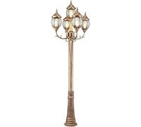 Generico Luce d'ingresso del Castello a Cinque Teste, Luce Stradale Impermeabile antiruggine, Luce a Colonna Alta della comunità della Villa,per la Scala d'ingresso