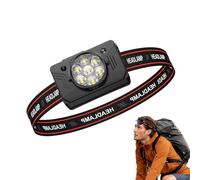 Generico Luce Frontale Per La Fronte | Impermeabile Lampada Attrezzatura Torcia - LED Lampada Frontale - Per Esterno Campeggio Escursionismo Camminata Corsa Ciclismo Riparazione Notte